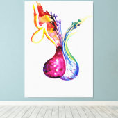 Hypofysestructuur Canvas Afdruk (Insitu (Houten vloer))