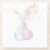 Hypofysestructuur Glazen Onderzetter (Achterkant)