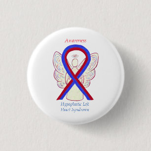 Hypoplastisch linker hartsyndroom HLHS Ronde Button 3,2 Cm