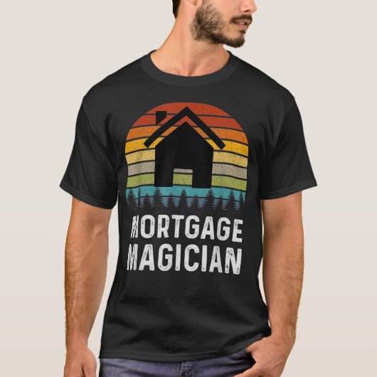 Hypothecaire kredietverlener Onderschrijver Mortga T-shirt (Voorkant)