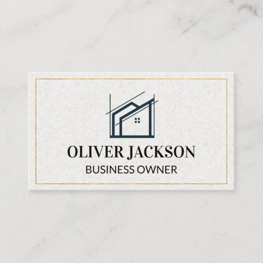 Hypothecaire woningen | Architect Visitekaartje (Voorkant)