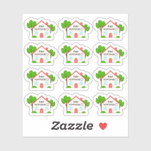 Hypotheek Budget Planner Tracker Agenda Sticker