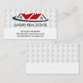 Hypotheek Huis Onroerend Goed logo Visitekaartje (Voorkant / Achterkant)