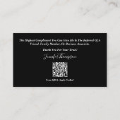 Hypothèque carte de visite, Immobilier, Assurance (Dos)