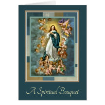 Hypothèse traditionnelle Mary de bouquet spirituel