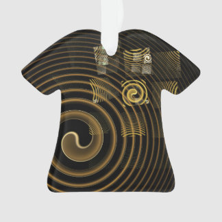 Hypsis Abstract Art AcrylShirt Ornament