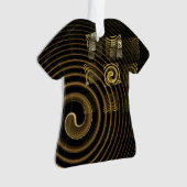 Hypsis Abstract Art AcrylShirt Ornament (voorkant)