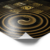 Hypsis Abstracte Art Foto afdrukken Afdruk (Hoek)