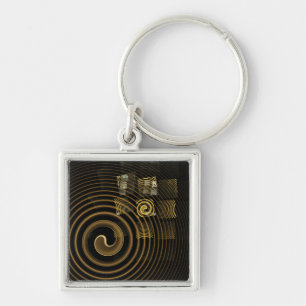 Hypsis Abstracte Art Small Sleutelhanger