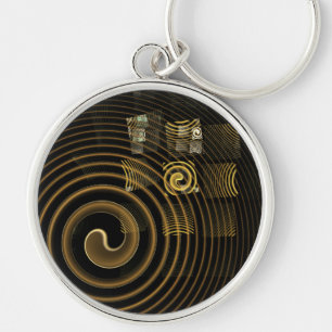 Hypsis Abstracte Art Small Sleutelhanger