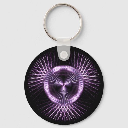 Hypsis Fractal Sleutelhanger (Voorkant)