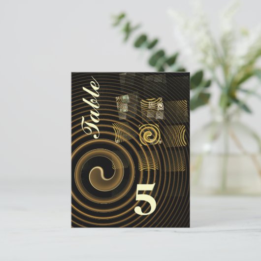 Hypsis Tabel Aantal Briefkaarten (Staand voorkant)