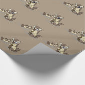 Hysterische hyena! cadeaupapier (Hoek)