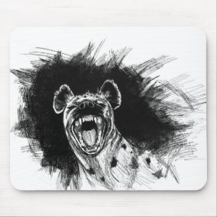Hysterische Hyena Muismat