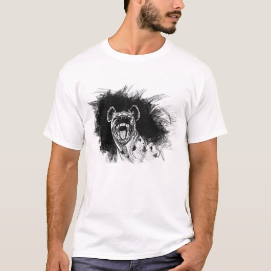 Hysterische Hyena T-shirt (Voorkant)