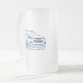 Hyu IX35 2011 Matglas Bierpul (Voorkant links)