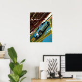 Hyundai Genesis Coupe Wall Poster (Thuiskantoor)