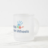 Hyundai Hope on Wheels Frosted Coffee Mug (Devant droit)