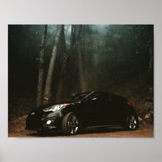 Hyundai Veloster Turbo Poster 2013