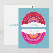 Hyvää Joulua Briefkaart (Voorkant / Achterkant)