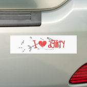 I <3 Agility Sticker (Op auto)