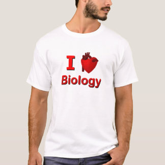 I <3 Biologie T-shirt