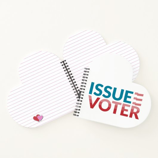 I <3 Carnet IssueVoter (Intérieur)