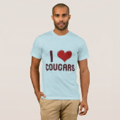 I <3 Cougars T-shirt (Voorkant volledig)