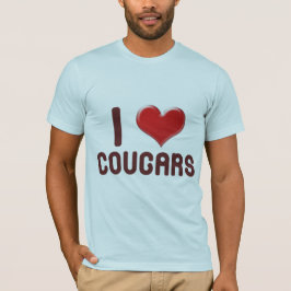 I <3 Cougars T-shirt