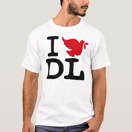 I <3 DL T-SHIRT (Voorkant)