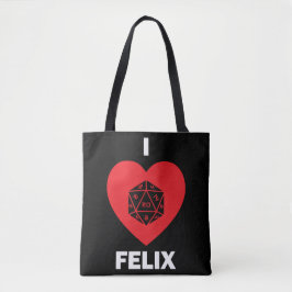 I <3 Felix Tas (donker)