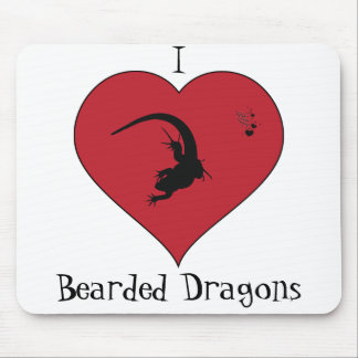 I <3 Gegenereerde Dragons Muismat