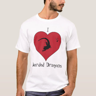 I <3 Gegenereerde Dragons T-shirt