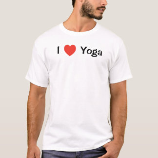 I <3: Ik hou van Yoga T-Shirt