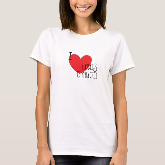 I <3 Louis DiMucci T-shirt (Voorkant)