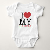 I <3 Mijn Babcia Romper (Voorkant)