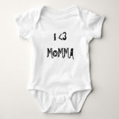 I <3 MOMMA ROMPER (Voorkant)