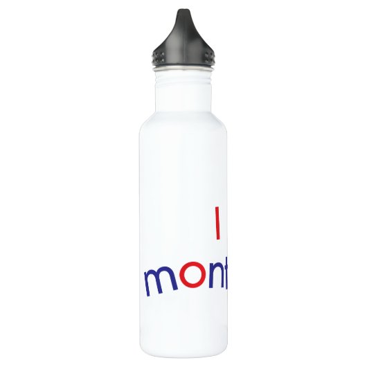 I <3 Montessori-flesje Waterfles (Links)