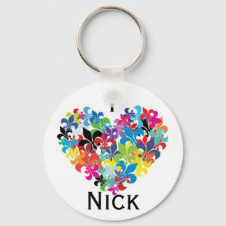 I <3 Nick Sleutelhanger