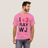 I =3 RayWJ T-shirt (Voorkant volledig)