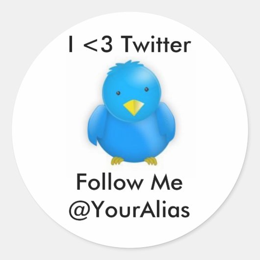 I <3 Stickers Twitter (Devant)