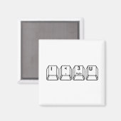 I < 3 U MAGNEET (Voorkant / Achterkant)