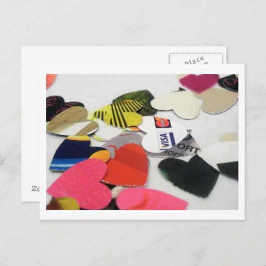 I <3 Vous Carte postale (Devant / Derrière)