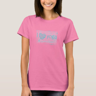 "i <3 yoga" burnout t-shirt