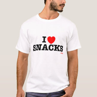 i<3snacks - gewoon wit t-shirt of niet.