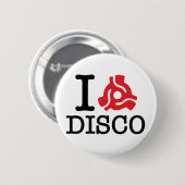 I 45-adapter Disco Ronde Button 5,7 Cm (Voorkant /achterkant)
