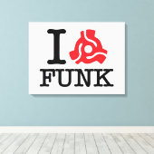 I 45 Adapter Funk Canvas Afdruk (Insitu (Houten vloer))