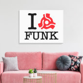 I 45 Adapter Funk Canvas Afdruk (Insitu (Woonkamer))