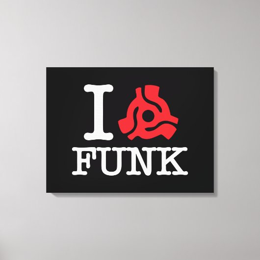 I 45 Adapter Funk Canvas Afdruk (Voorkant)