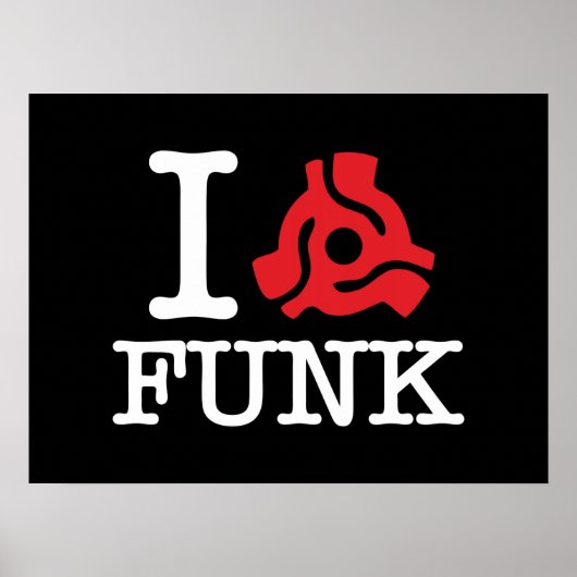 I 45-adapter Funk Poster (Voorkant)